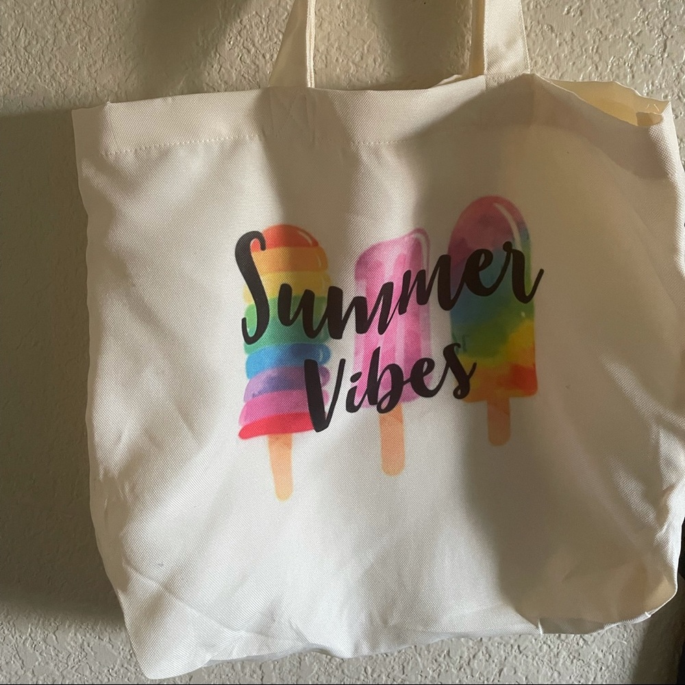 Summer Vibes tote bag